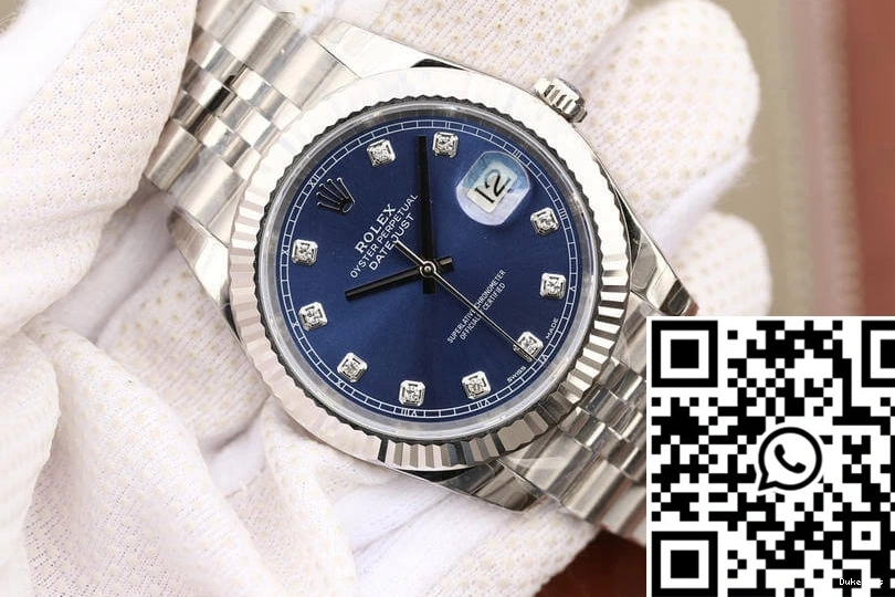 M126334-0016 Dial Blue Factory EW Rolex Datejust 0429